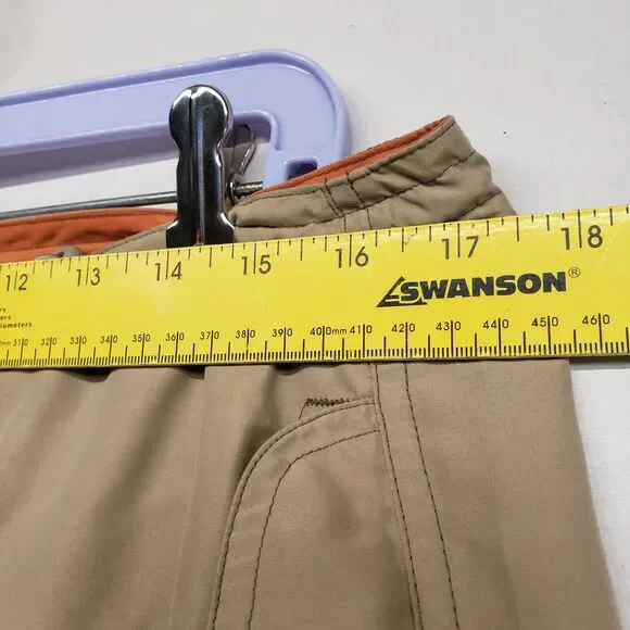 Vintage GAP Paratrooper Cargo Pants Mens S / M Beige Lightweight Relaxed Fit - Picture 8 of 14